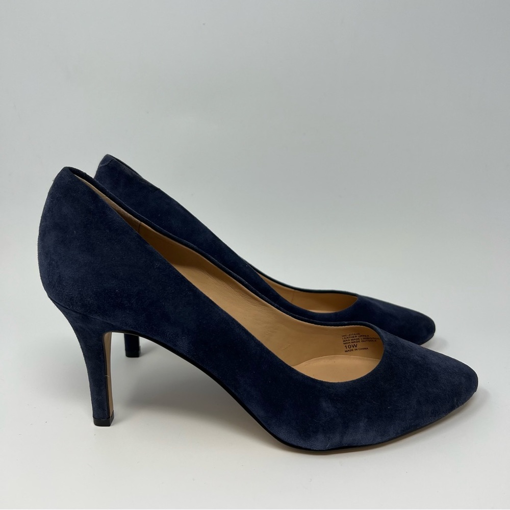 INC Zitah Suede Heels Wide!